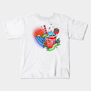 Capiroska Beach Kids T-Shirt